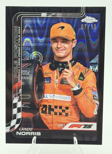 2025 topps chrome lando - topps, f1