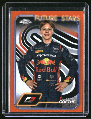 2024 topps chrome oliver - topps, f1