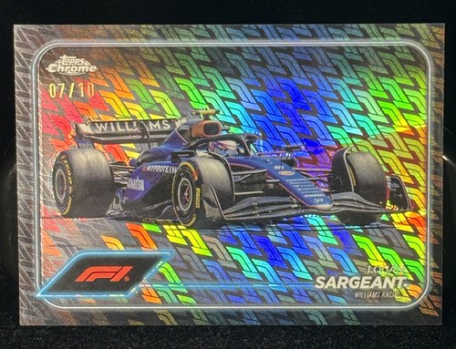 2024 topps chrome logan - f1,