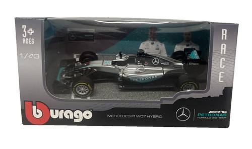 Bburago race mercedes f1 - race,